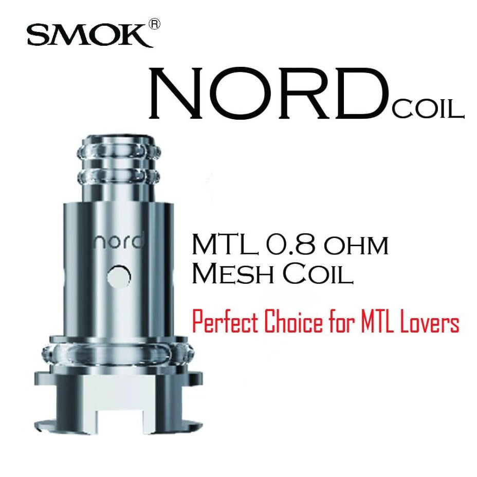 Smok Nord Replacement Coils-Individual Vape Superstore  Saskatchewan Canada