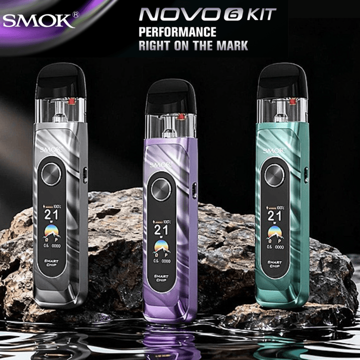 Smok Novo 6 Pod Kit-1700mAh Vape Superstore  Saskatchewan Canada