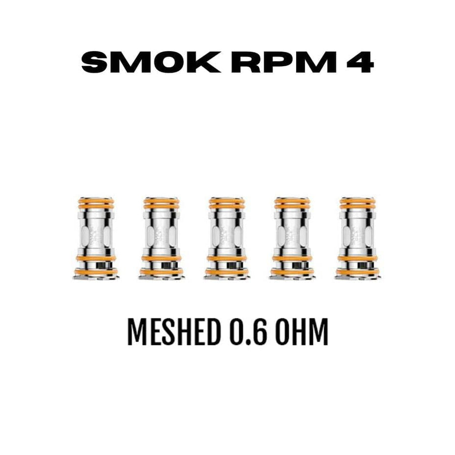 Smok RPM 4 Replacement Coils-5pk 0.6Ω (10-30W) Vape Superstore  Saskatchewan Canada