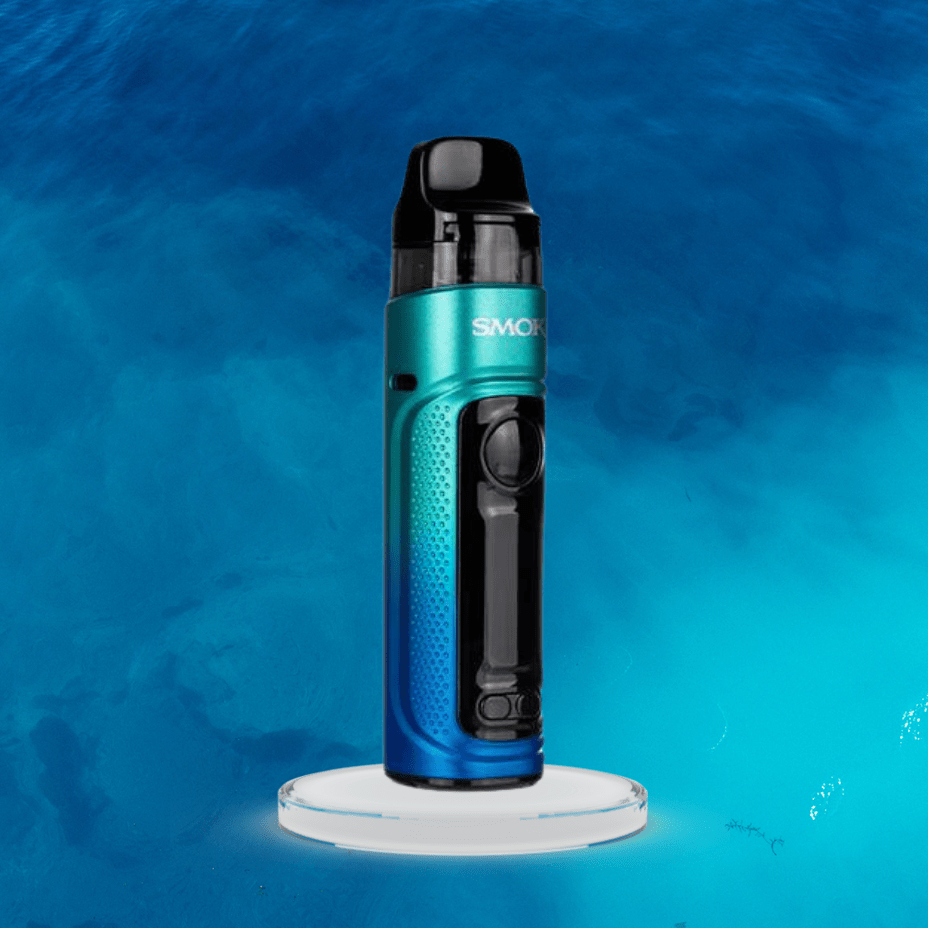 SMOK RPM C Pod Vape Starter Kit  1650mAh Battery, 50W, Adjustable Airflow,  Includes 2 RPM 2 Coils (Green Blue)