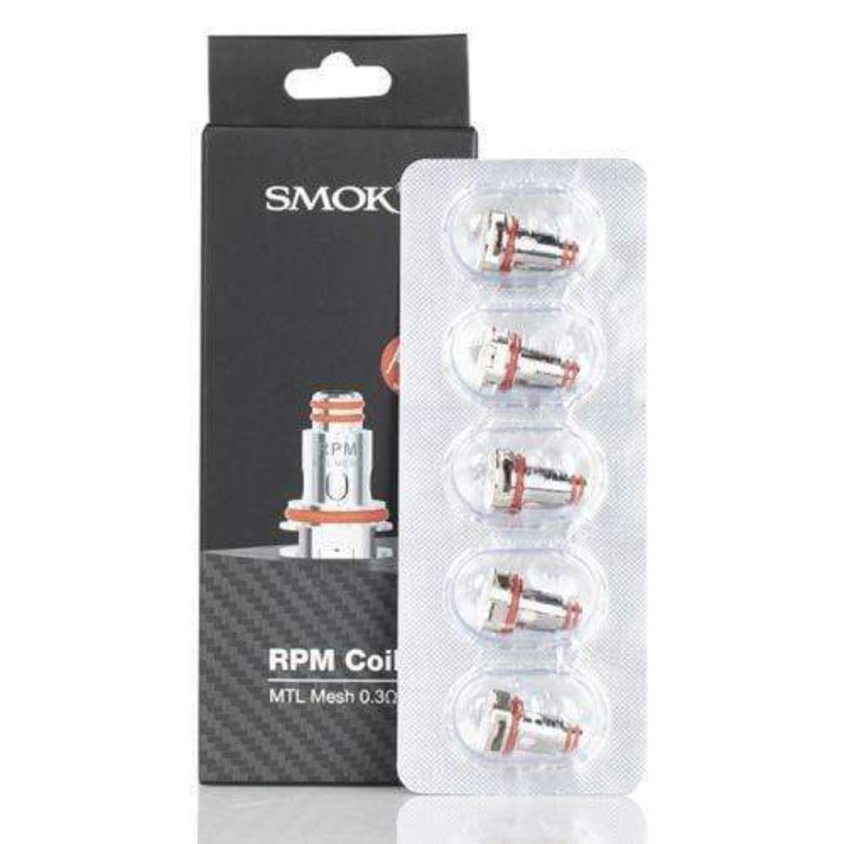 Smok RPM40 Replacement Coils 5/pack Vapexcape Vape and Bong Shop Regina Saskatchewan