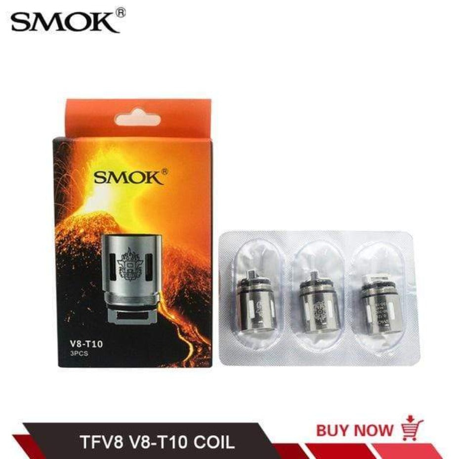 Smok TFV8 Replacement Coils-Individual TFV8-T10 Vapexcape Vape and Bong Shop Regina Saskatchewan