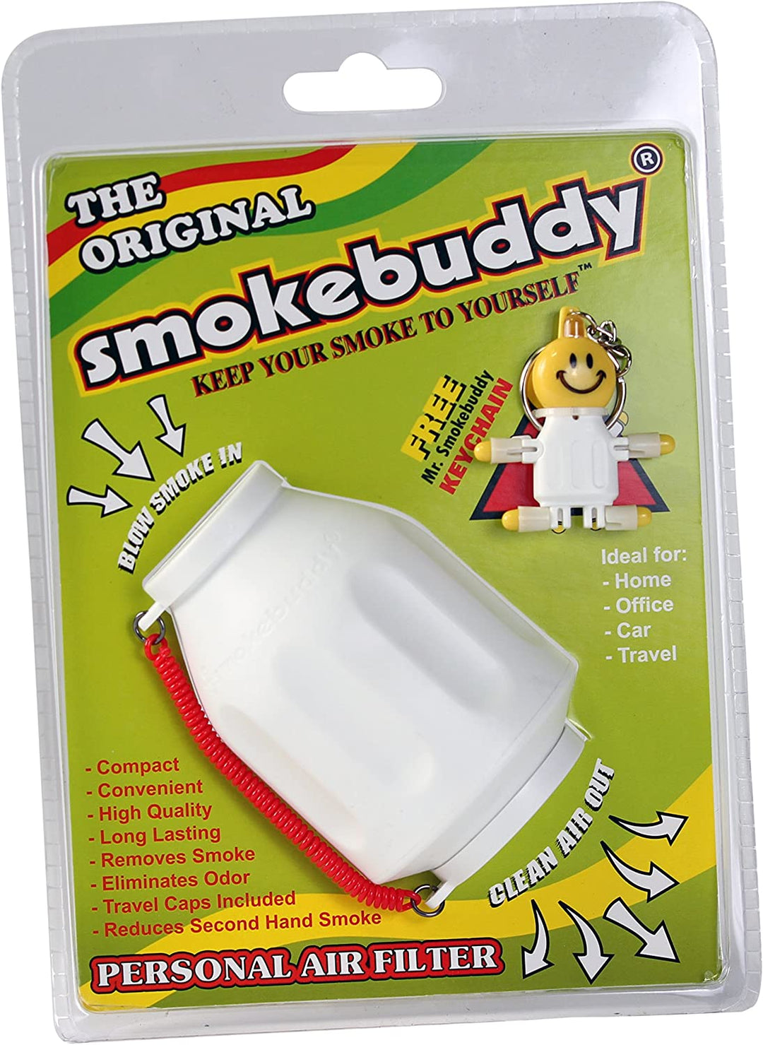 Smoke Buddy Air Filter Cannabis Large / White Vapexcape Vape and Bong Shop Regina Saskatchewan