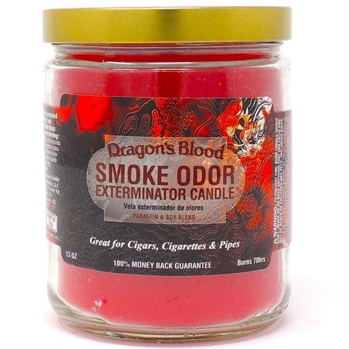 Smoke Odor 13oz Candle-Dragon's Blood Vapexcape Vape and Bong Shop Regina Saskatchewan