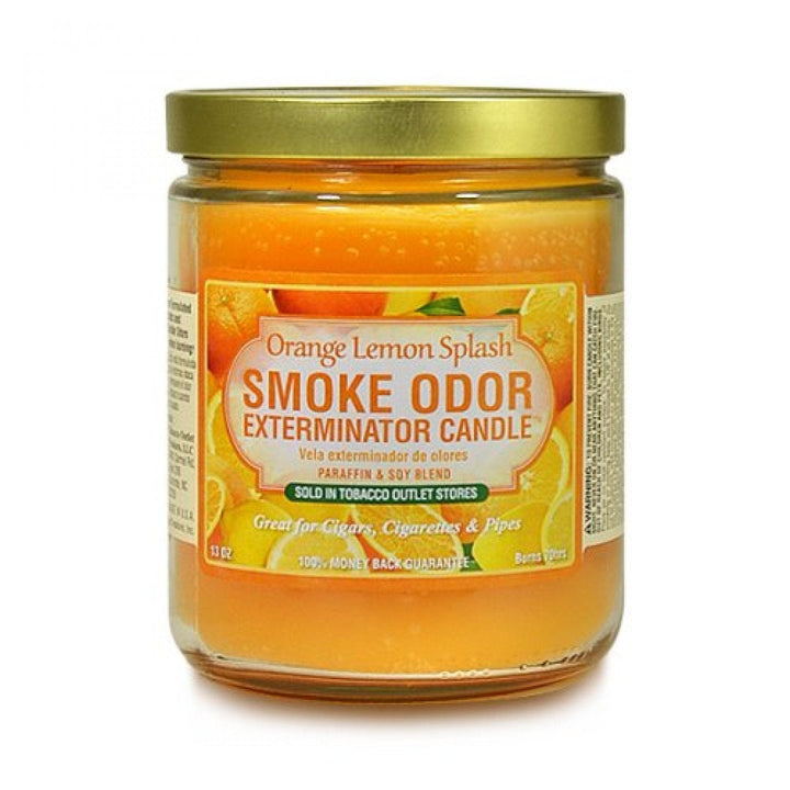 Smoke Odor Candle 13oz-Orange Lemon Splash Vape Superstore  Saskatchewan Canada