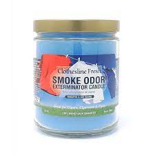 Smoke Odor Exterminator Candle 13oz- Clothesline Fresh Vapexcape Vape and Bong Shop Regina Saskatchewan