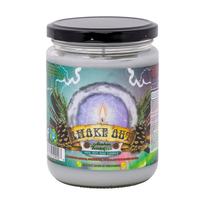 Smoke Out Odor Eliminating Candles - 13oz Alaskan Thunder F**k Vapexcape Vape and Bong Shop Regina Saskatchewan