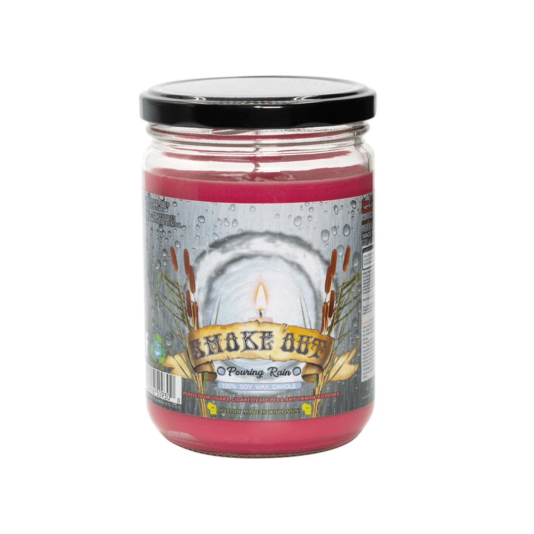 Smoke Out Odor Eliminating Candles - 13oz Pouring Rain Vape Superstore  Saskatchewan Canada