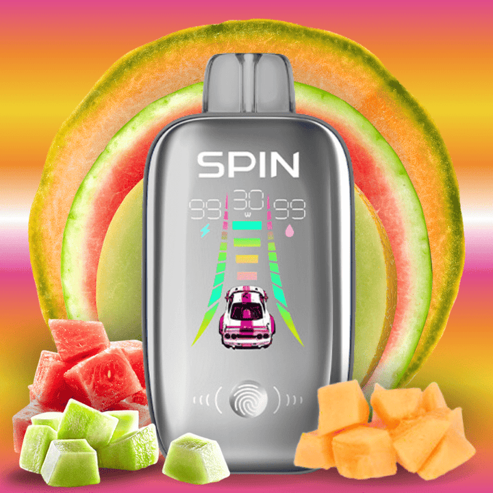 Spin Ultra 40k Disposable Vape - Watermelon Honeydew Cantaloupe 40000 / 20mg Vape Superstore  Saskatchewan Canada