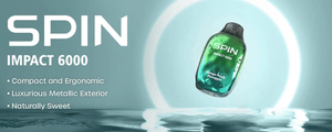 Spin Vape Impact 6000 Disposable Vape-Regina VapeXcape Saskatchewan