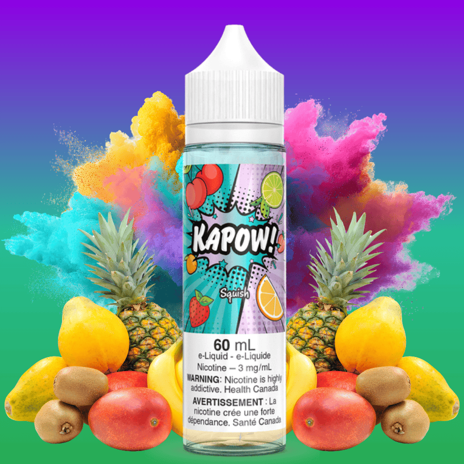 Squish by Kapow E-liquid-60ml 3mg Vape Superstore  Saskatchewan Canada