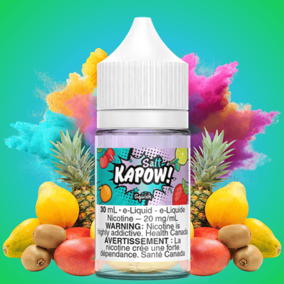 Squish Salt by Kapow E-liquid 30ml / 12mg Vape Superstore  Saskatchewan Canada