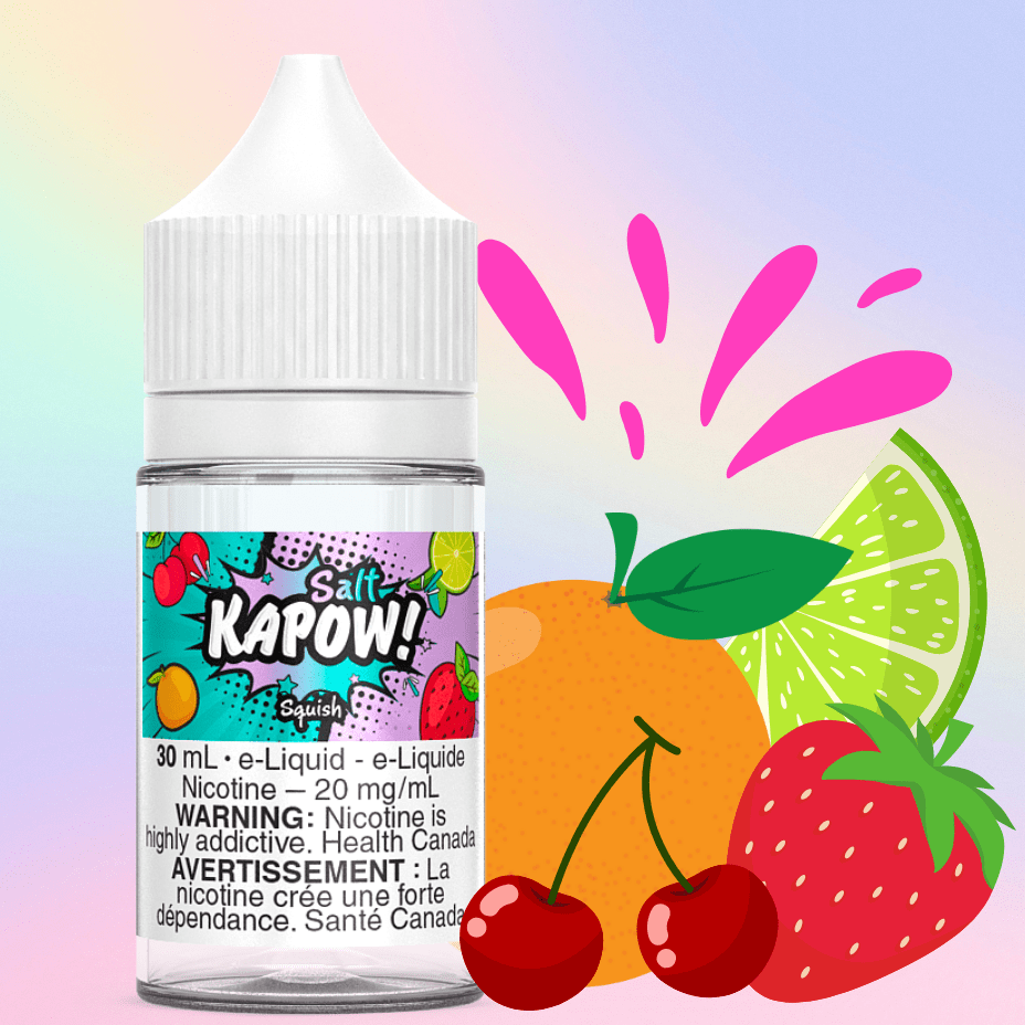 Squish Salt by Kapow E-liquid Vape Superstore  Saskatchewan Canada