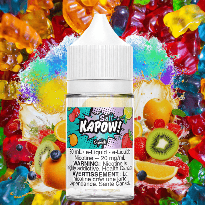 Squish Salt by Kapow E-liquid Vape Superstore  Saskatchewan Canada