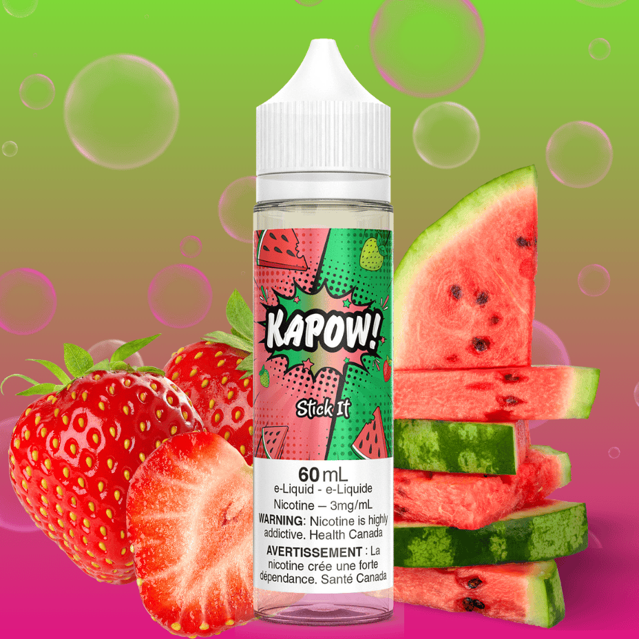 Stick It by Kapow E-Liquid 60ml / 0mg Vape Superstore  Saskatchewan Canada