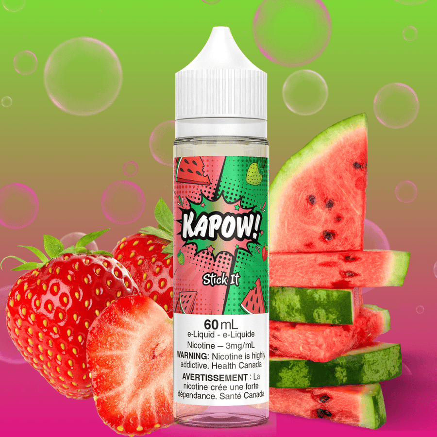 Stick It by Kapow E-Liquid 60ml / 0mg Vape Superstore  Saskatchewan Canada
