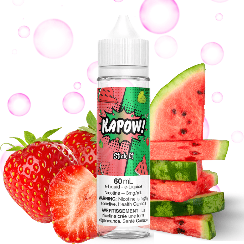 Stick It by Kapow E-Liquid 60ml / 0mg Vape Superstore  Saskatchewan Canada