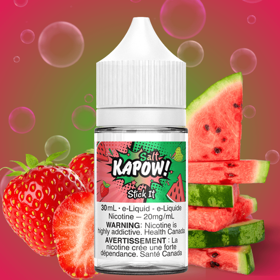 Stick It Salts By Kapow E-Liquid 12mg Vape Superstore  Saskatchewan Canada
