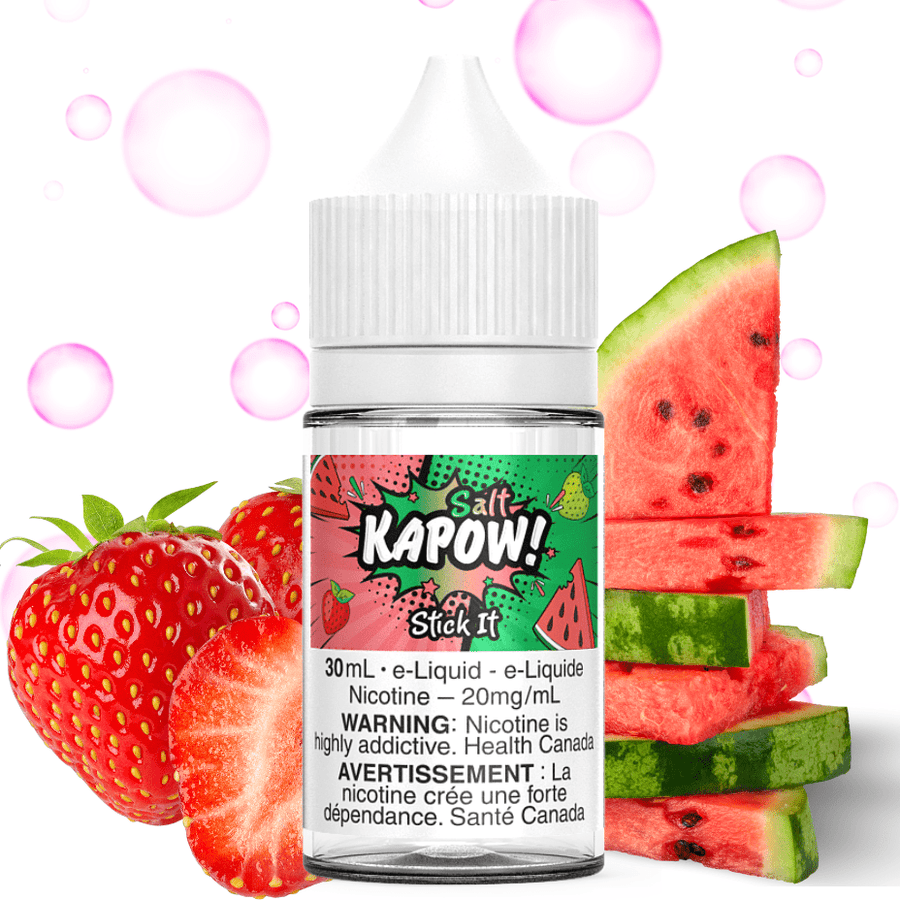 Stick It Salts By Kapow E-Liquid 12mg Vape Superstore  Saskatchewan Canada