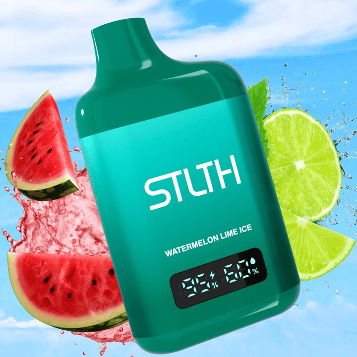 STLTH Eco Box Disposable Vape - Watermelon Lime Ice 10ml / 20mg Vapexcape Vape and Bong Shop Regina Saskatchewan