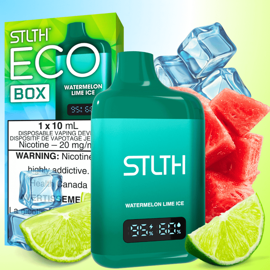 STLTH Eco Box Disposable Vape - Watermelon Lime Ice 20mg Vape Superstore  Saskatchewan Canada
