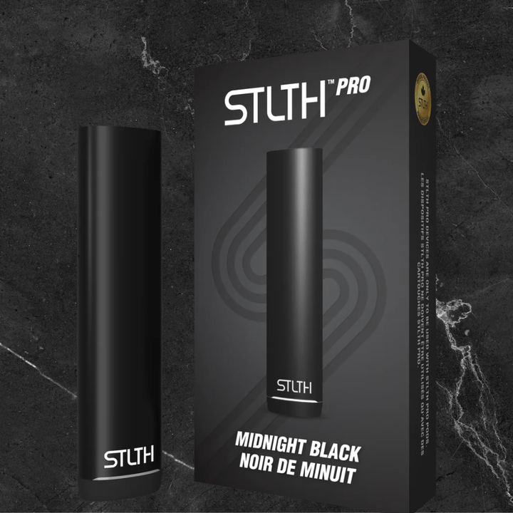 STLTH PRO Device Black Vapexcape Vape and Bong Shop Regina Saskatchewan