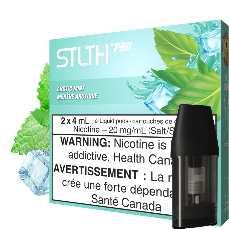 STLTH PRO/PRO X Pods-Arctic Mint Vape Superstore  Saskatchewan Canada