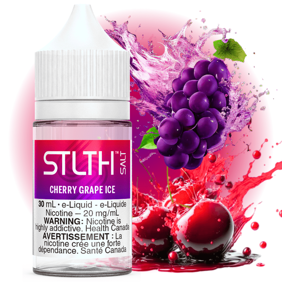 STLTH Salt - Cherry Grape Ice 30mL / 20mg Vape Superstore  Saskatchewan Canada