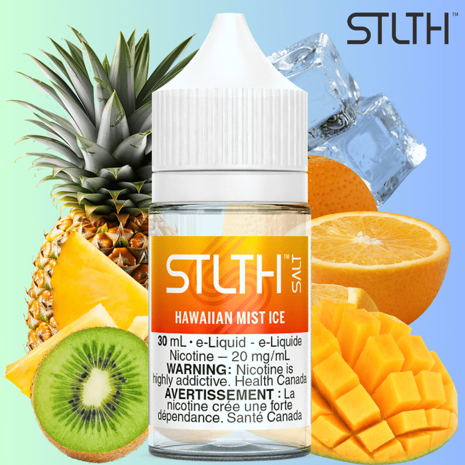STLTH Salt - Hawaiian Mist Ice 30mL / 20mg Vapexcape Vape and Bong Shop Regina Saskatchewan