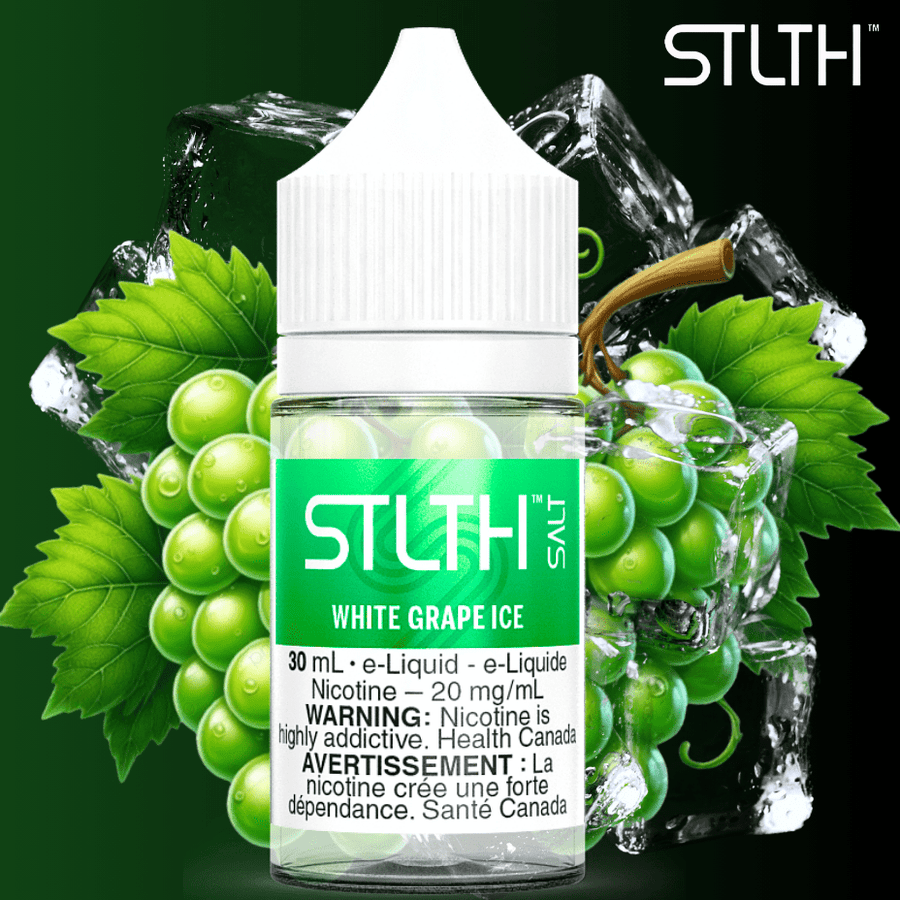 STLTH Salt - White Grape Ice 30mL / 20mg Vape Superstore  Saskatchewan Canada