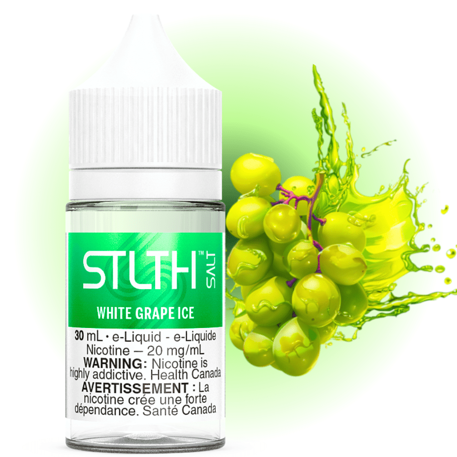 STLTH Salt - White Grape Ice 30mL / 20mg Vape Superstore  Saskatchewan Canada