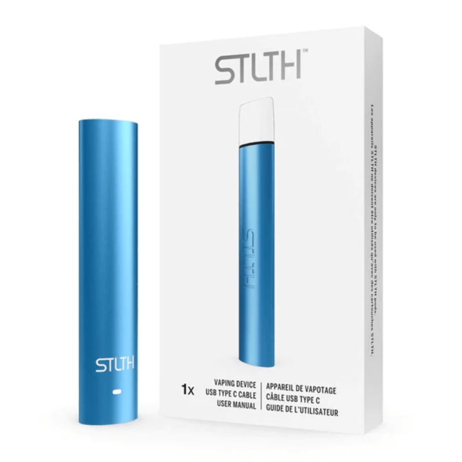 STLTH Type C Pod Device Blue Metal Vape Superstore  Saskatchewan Canada
