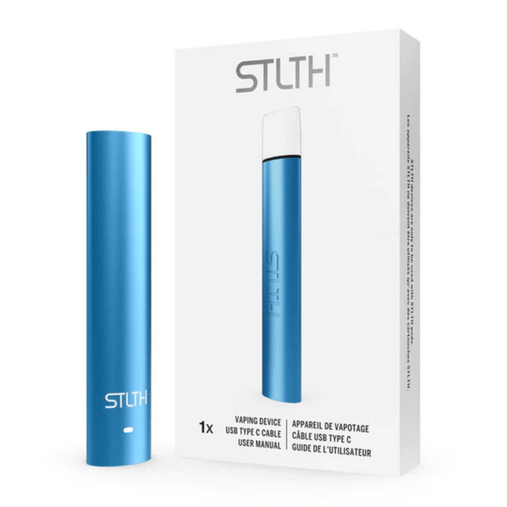STLTH Type C Pod Device Blue Metal Vape Superstore  Saskatchewan Canada