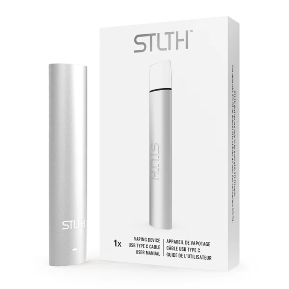 STLTH Type C Pod Device Silver Metal Vape Superstore  Saskatchewan Canada