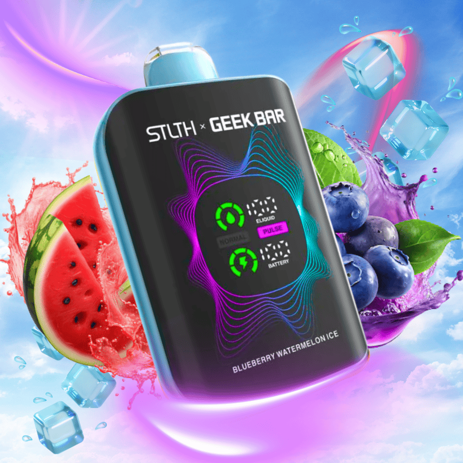 STLTH x Geek Bar 80K Disposable Vape - Blueberry Watermelon Ice Vape Superstore  Saskatchewan Canada