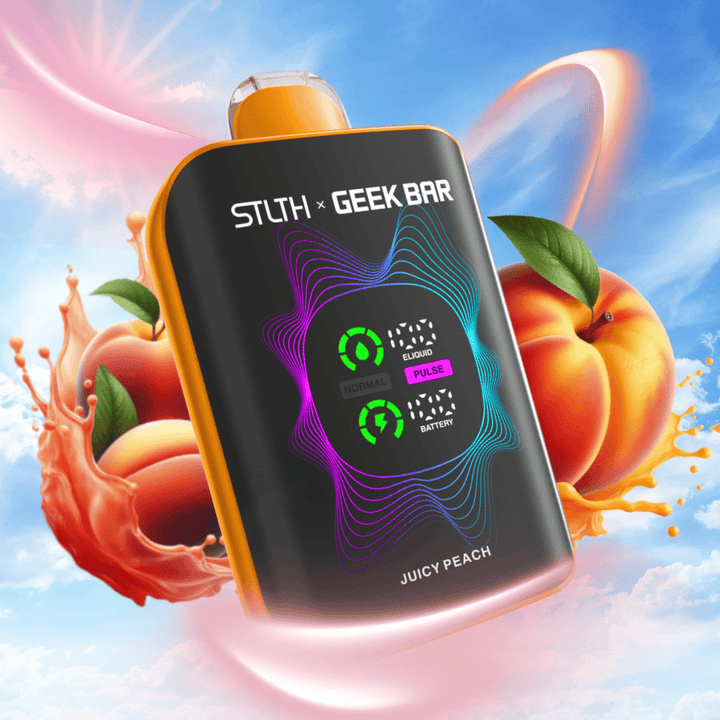 STLTH x Geek Bar 80K Disposable Vape-Juicy Peach Vape Superstore  Saskatchewan Canada