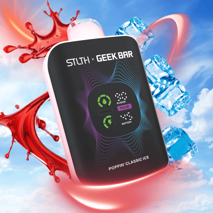 STLTH x Geek Bar 80K Disposable Vape - Poppin' Classic Ice 80000 Puffs / 20mg Vape Superstore  Saskatchewan Canada