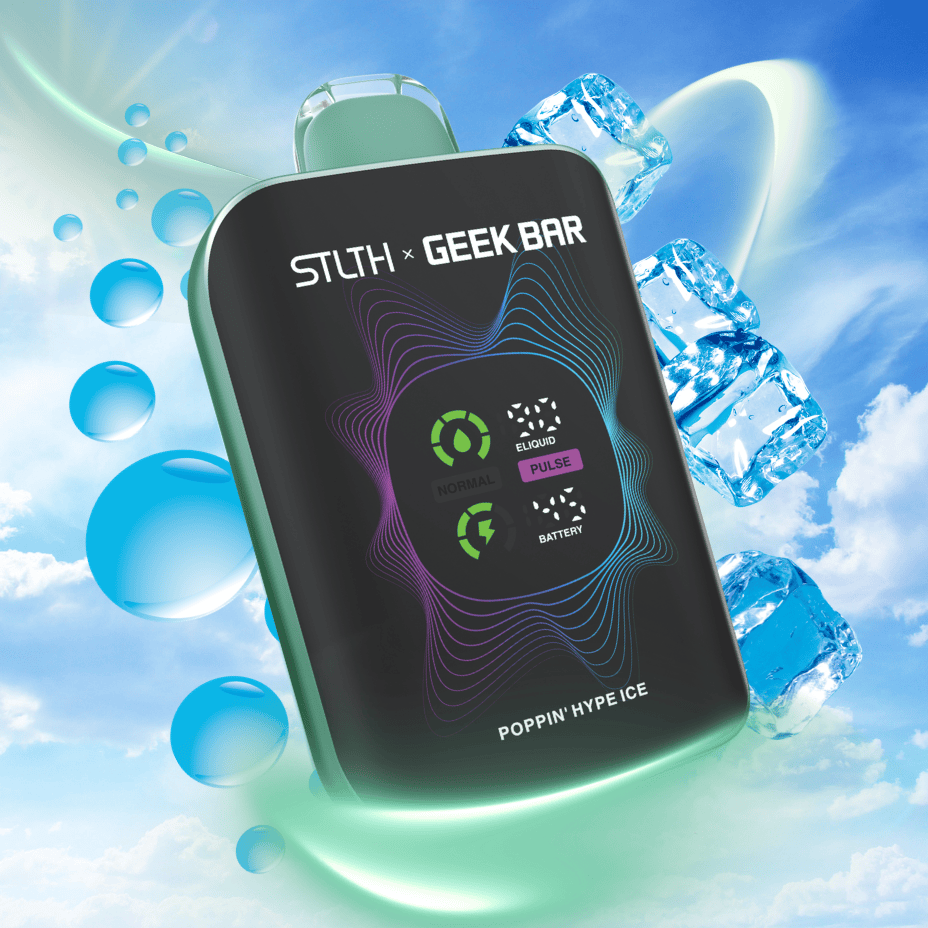 STLTH x Geek Bar 80K Disposable Vape - Poppin' Hype Ice 80000 Puffs / 20mg Vape Superstore  Saskatchewan Canada