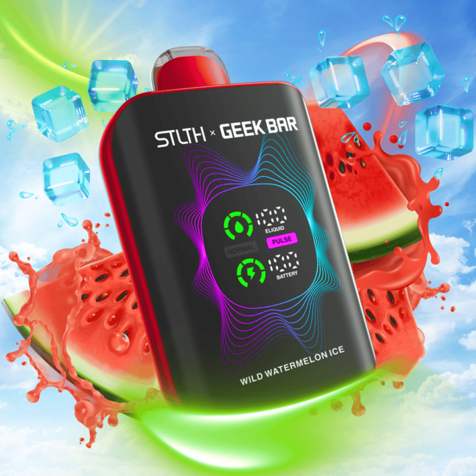 STLTH x Geek Bar 80K Disposable Vape-Wild Watermelon Ice Vape Superstore  Saskatchewan Canada