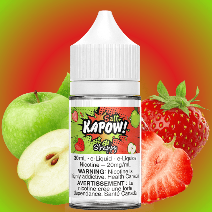 Strappy Salts by Kapow E-Liquid 12mg Vape Superstore  Saskatchewan Canada