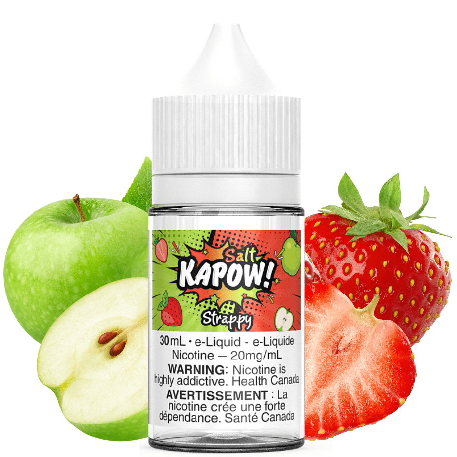 Strappy Salts by Kapow E-Liquid 12mg Vape Superstore  Saskatchewan Canada