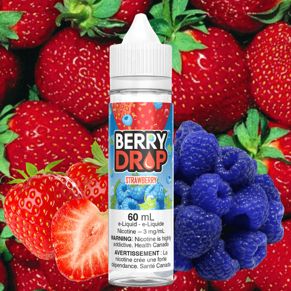 Strawberry by Berry Drop E-Liquid Vape Superstore  Saskatchewan Canada