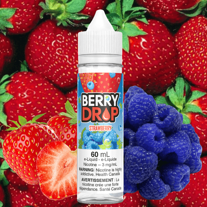 Strawberry by Berry Drop E-Liquid Vape Superstore  Saskatchewan Canada