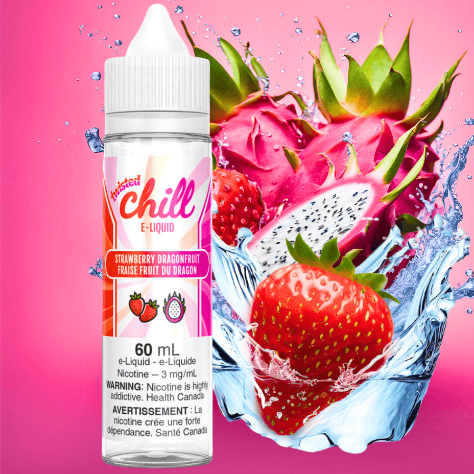 Strawberry Dragonfruit by Twisted Chill E-Liquid 3mg Vape Superstore  Saskatchewan Canada