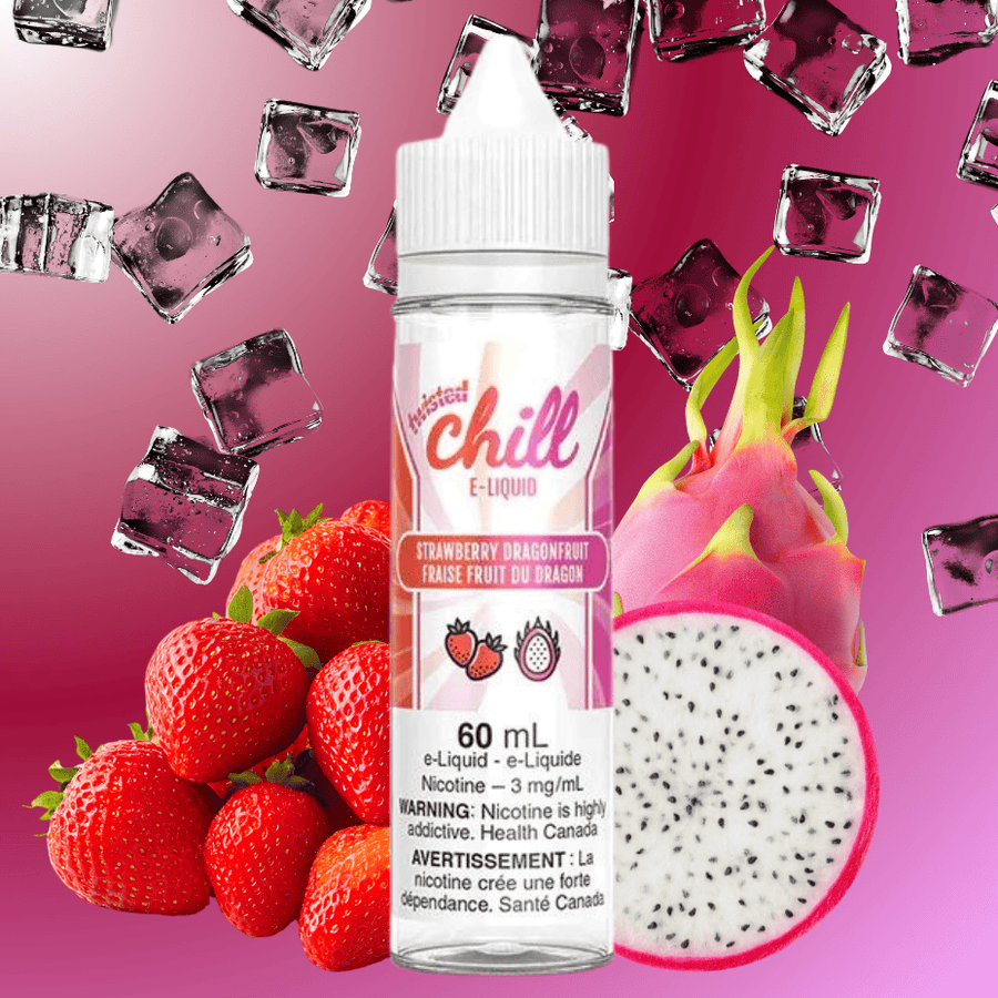 Strawberry Dragonfruit by Twisted Chill E-Liquid 3mg Vape Superstore  Saskatchewan Canada