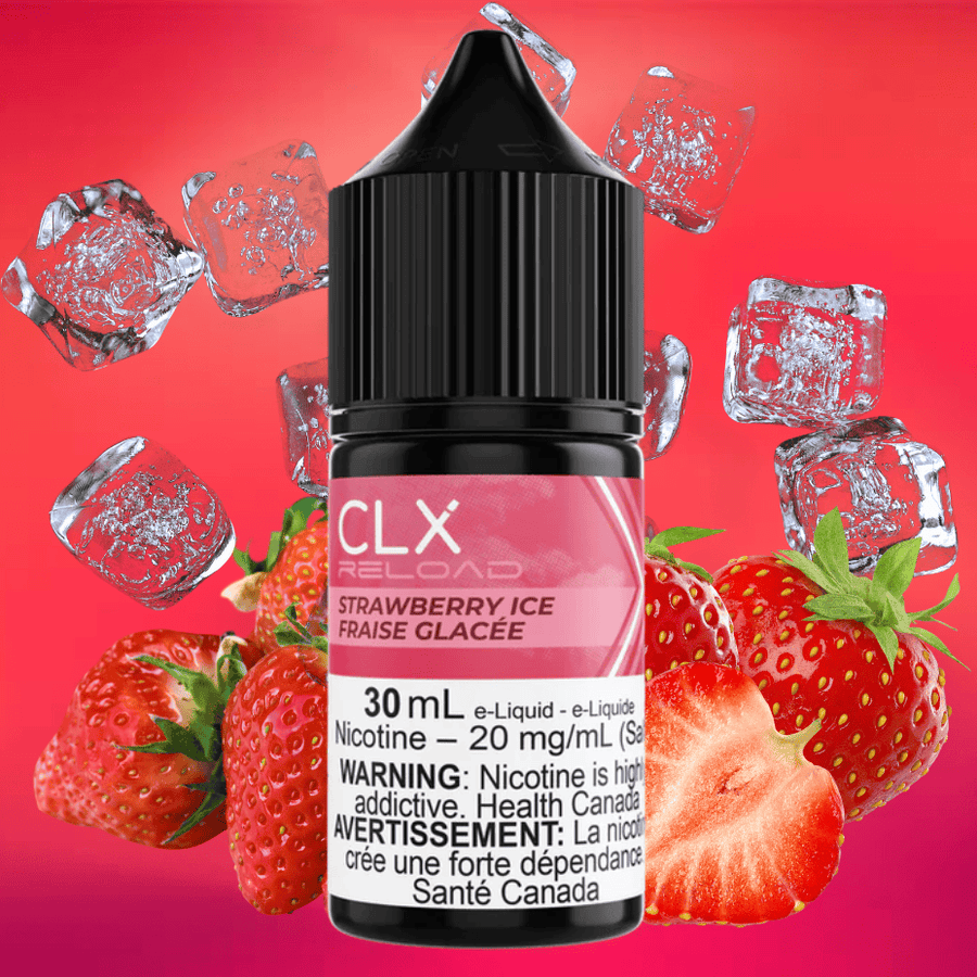 Strawberry Ice Salt by CLX Reload E-Liquid Vape Superstore  Saskatchewan Canada