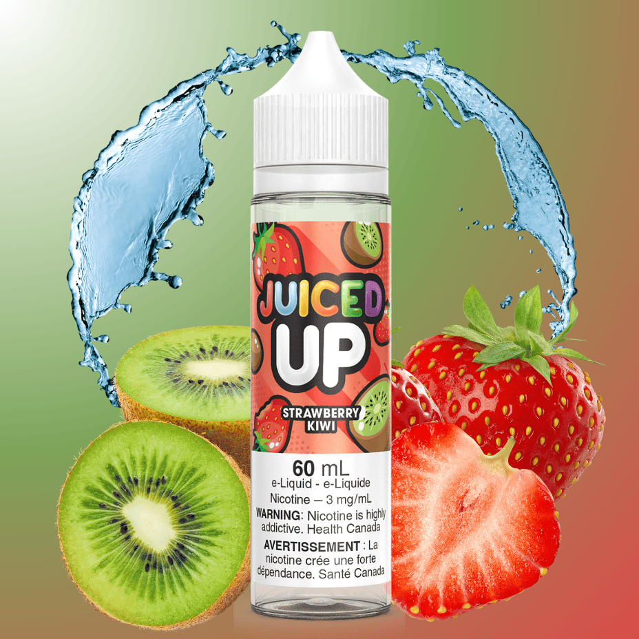 Strawberry Kiwi by Juiced Up E-Liquid 3mg Vape Superstore  Saskatchewan Canada