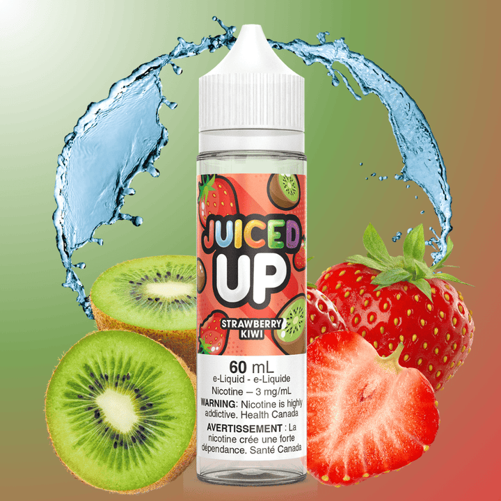 Strawberry Kiwi by Juiced Up E-Liquid 3mg Vape Superstore  Saskatchewan Canada