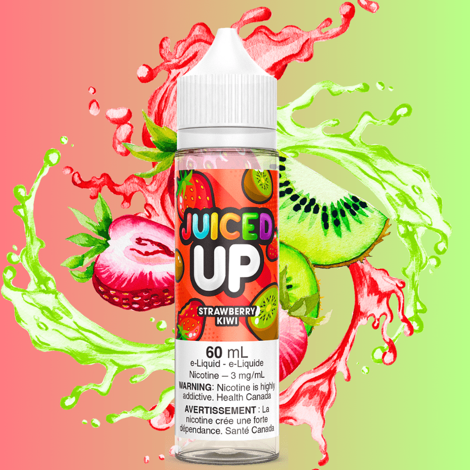 Strawberry Kiwi by Juiced Up E-Liquid, Saskatchewan, Canada Vapexcape Vape SuperStore-Vape & Bong Shop Strawberry Kiwi by Juiced Up E-Liquid, Saskatchewan, Canada Vapexcape Vape SuperStore-Vape & Bong Shop