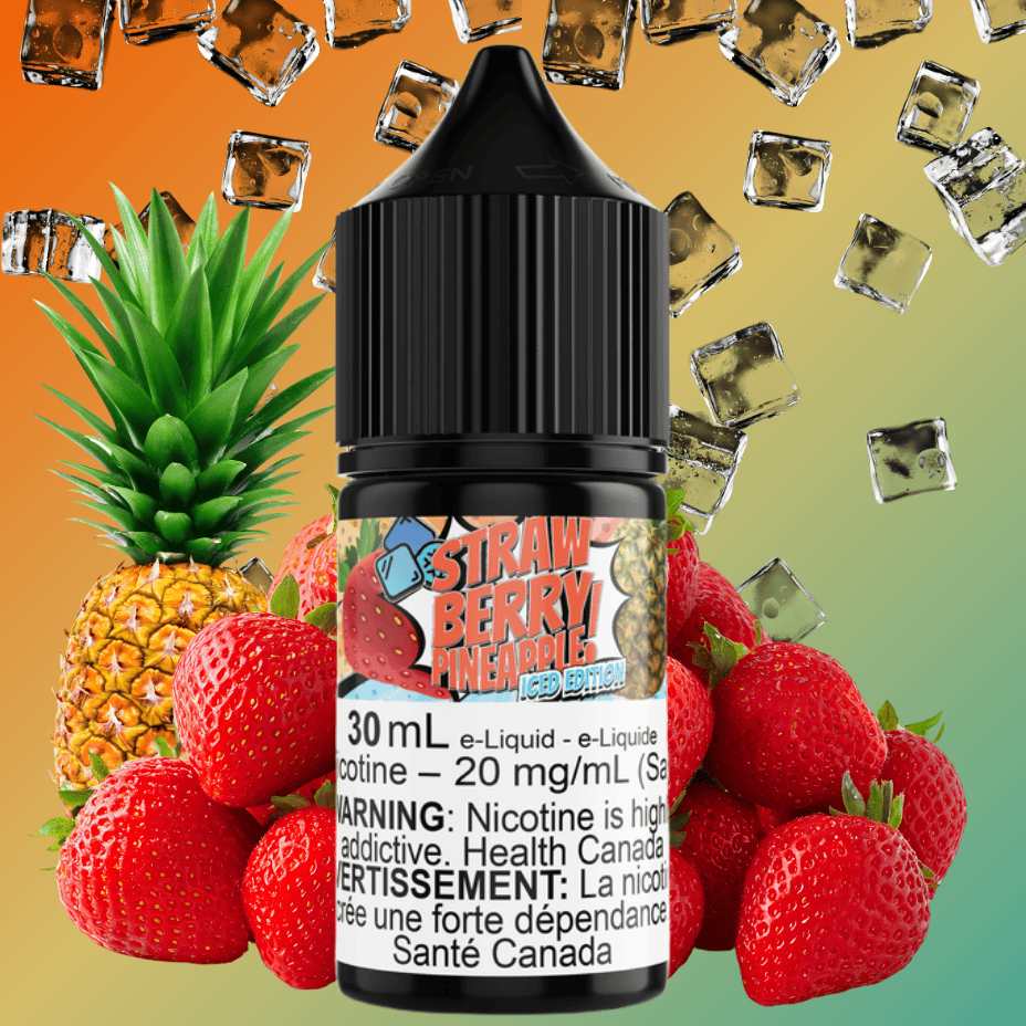 Strawberry Pineapple Ice Salt by Maverick E-Liquid 30ml / 12mg Vape Superstore  Saskatchewan Canada